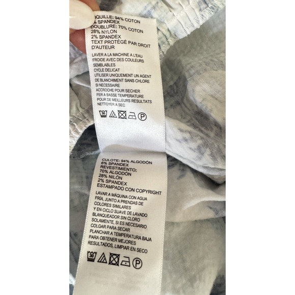 Tommy Bahama Nova Wave Beach Days Dress XS/TP Seersucker Cotton Vacation $178 - Picture 15 of 16